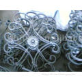cast steel leaves, forged components